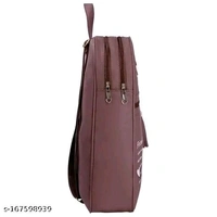 ELITE CLASSY WOMEN BACKPACK BROWN COLOUR AWESOME FOR GIRLS  COLLAGE BACKPACK