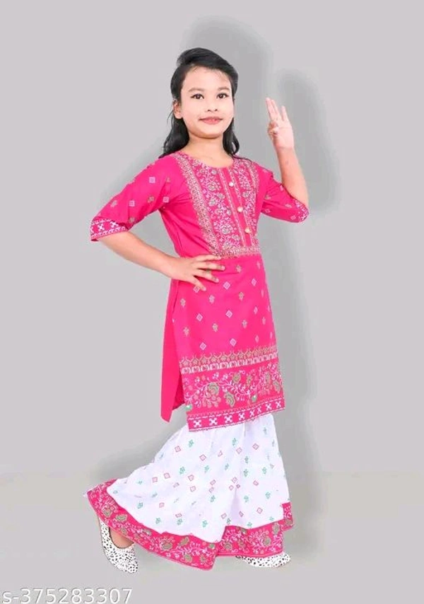 Girls plazo & Dresses Pack Of 1 - 16 Y