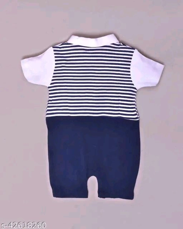 Boys Multicolor Cotton Oneseis - 12 Month
