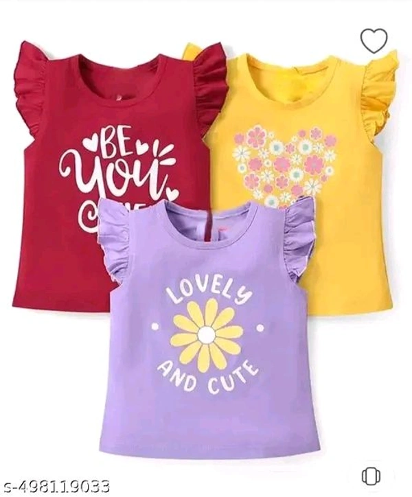 Cute Trendy Girls Tshirts - 2 Year