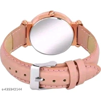 Flower Designer Leather Women's and Girl's Watch Analog Watches And Free Gift