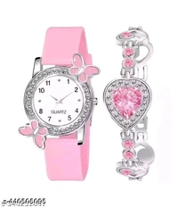 New Fancy Watch & Bracelate Combo For Girls/Womens