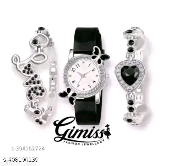  Analog Watches
Product Name: *Fancy Women Analog Watches Combo With Braslate