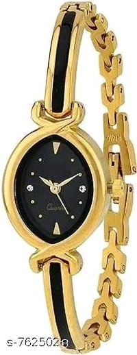 Gold (Pack of 2) Metal Analog Watch for Women