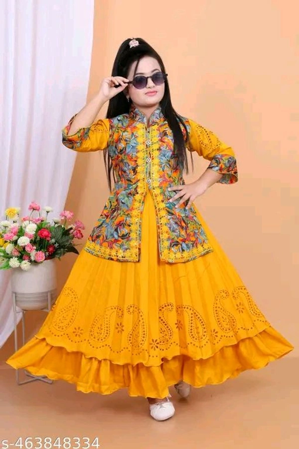PARTY WEAR NAYRA STYLE DRESSES FOR GIRLS - 7