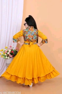 PARTY WEAR NAYRA STYLE DRESSES FOR GIRLS - 7