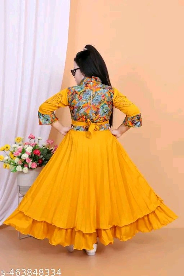 PARTY WEAR NAYRA STYLE DRESSES FOR GIRLS - 7