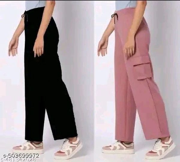 Women Cargo Pant (Pack Of 2) - S