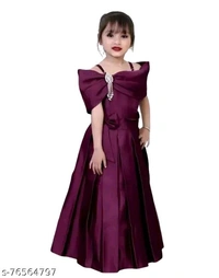 New Stylish Baby Girls Party Dress Frock & Dresses For Girls - 2