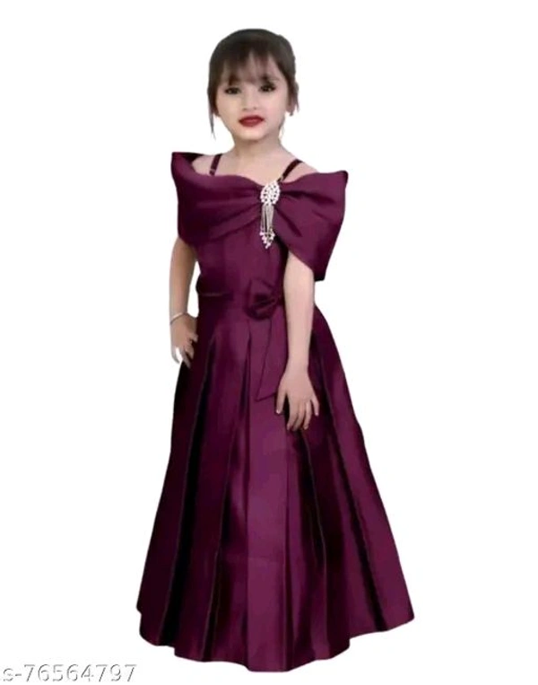 New Stylish Baby Girls Party Dress Frock & Dresses For Girls - 2