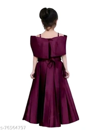 New Stylish Baby Girls Party Dress Frock & Dresses For Girls - 11