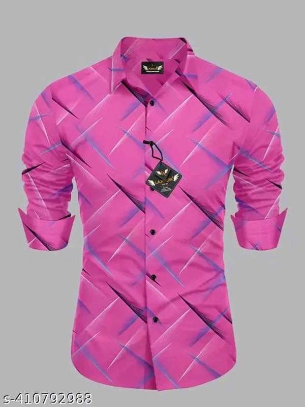 Trendy Ravishing Men Shirts - Pigment Indigo, XL