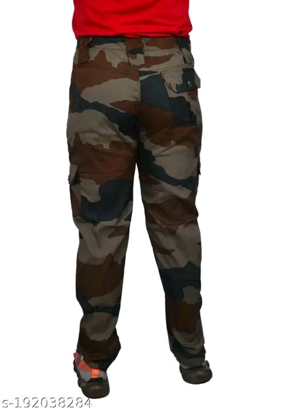 Camouflage Print Army Style Cargos Sports Gym Athletic for Men's