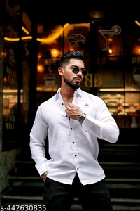Urbane Modern Men Shirts - M