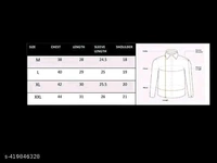 Cotton Shirt for Mens || Plain Solid Full Sleeve Shirt || Regular Fit Mandarin Casual Shirts for Men - XXL