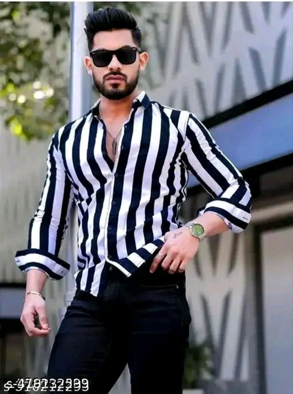 *Trendy Partywear Men Shirts - XL