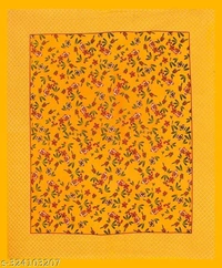 100 % cotton double bed bedsheet with 2 pillow cover
