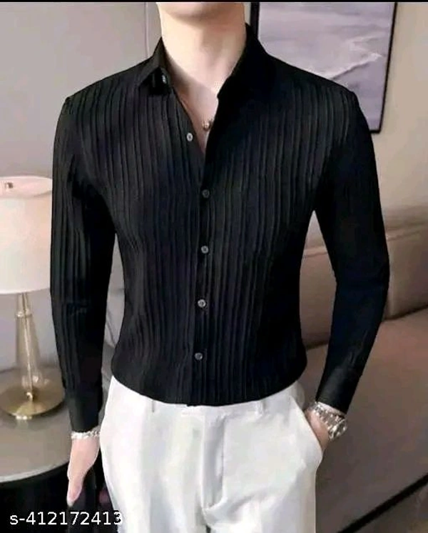Comfy Elegant Men Shirts - L