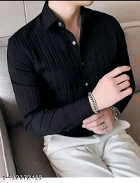 Comfy Elegant Men Shirts - L
