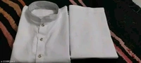ARTISAN White men Kurta And Pyjama set For 100% Cotton Trendy Classy Essential Comfy Ethnic Fancy Deseigner straiht - M