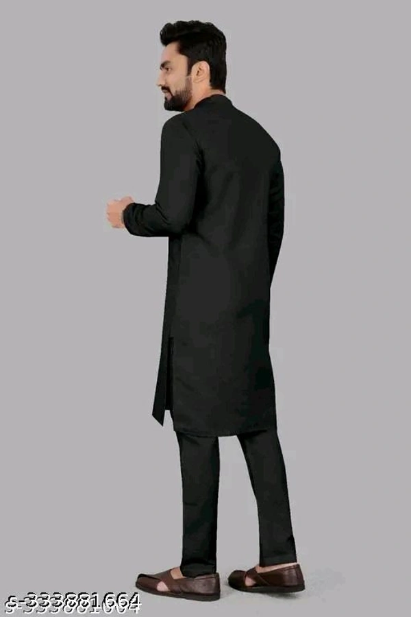ARTISAN Blake men Kurta And Pyjama set For 100% Cotton Trendy Classy Essential Comfy Ethnic Fancy Deseigner straiht  - M