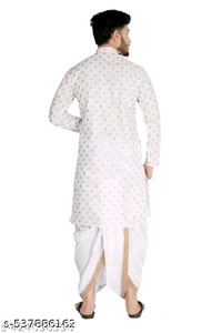 PRINTED KURTA FOR MEN - L