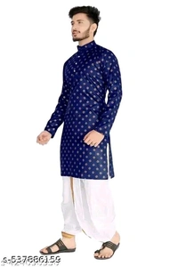 PRINTED KURTA FOR MEN - M