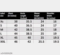 Designer Men Kurtas - Xs