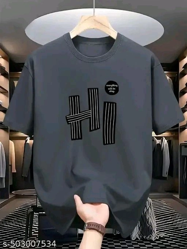 KEESOR Men Tshirt|Men Printed Round neck Tshirt|Men Graphic print Tshir - XXL