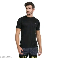 FTX (Pack of 4) Men's Solid Regular Round Multicolor Tshirts - M