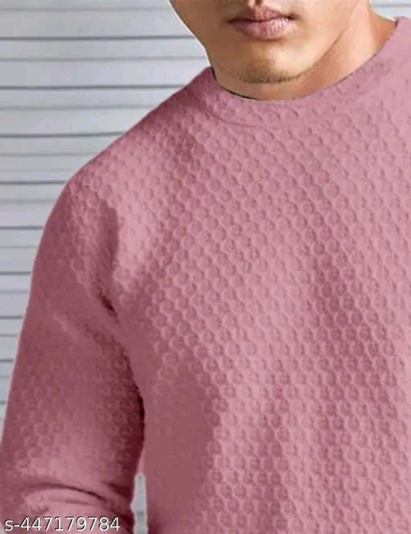Force Solid Men Round Neck Pink T-Shirt - XXL