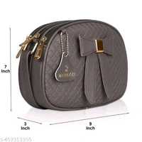 MARAZZI 5- Compartment Elite Fancy Women Sling Bags and Voguish Stylish Crossbody Bags