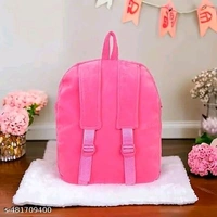 Latest Classic Unisex Kids School Bag Soft Plush Backpacks Cartoon Boys Girls Baby (2-5 Years) Pack of