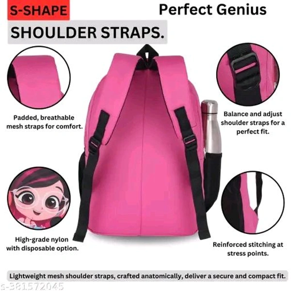 new Stylish Junior School Bag for boy's and gril's || pink Unisex School Backpack|| Baby School Bag || Cartoon Backpack for Children# new # school bag # school bag