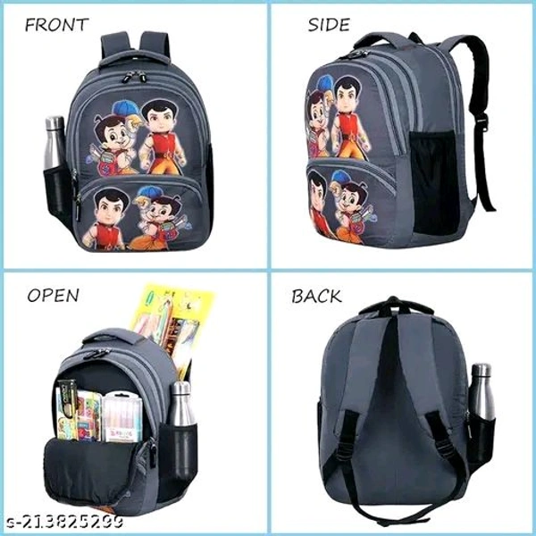 Unisex Kid's 20L Cartoon School Bag/Backpack for Kids Best Stylish/Casual Backpack Waterproof School Bag For Age Group (3-9Years