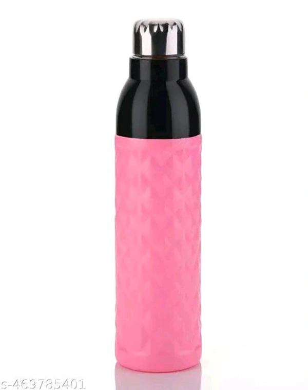 THE PLASTIC HAVEN Cool & Cool Plastic Water Bottle Cool King Water Storage Water Bottle Unbreakable Insulated Water Bottle Hot and Cold Beverage (Pink)