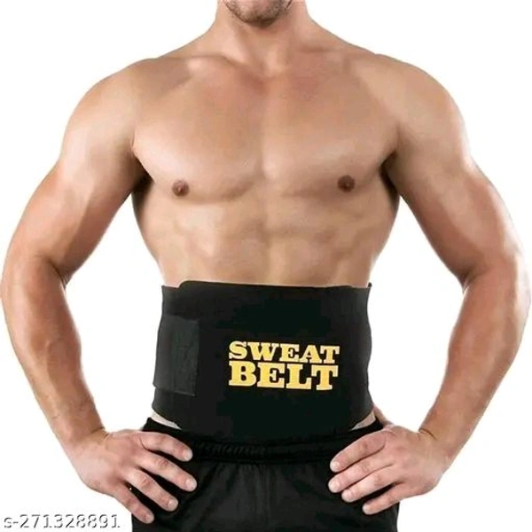 Weight lose belt fat lose belt pet kam karne ki belt patla hone ka belt sweat slim belt hot belt yoga belt ,exercise belt tummy trimmer belt for both men & women (Free size,Pack of 1 )