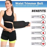 Weight lose belt fat lose belt pet kam karne ki belt patla hone ka belt sweat slim belt hot belt yoga belt ,exercise belt tummy trimmer belt for both men & women (Free size,Pack of 1 )