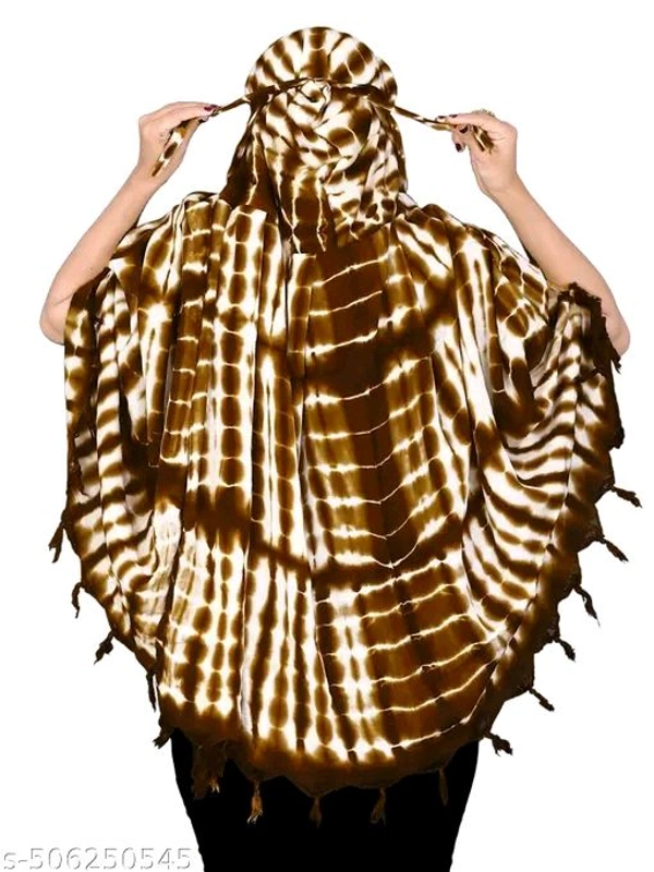 Tie-Dye Rayon Face Scarf with Mask – Stylish & Comfortable Protection for All Seasons