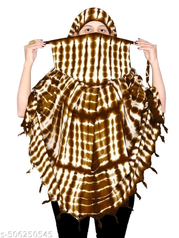 Tie-Dye Rayon Face Scarf with Mask – Stylish & Comfortable Protection for All Seasons