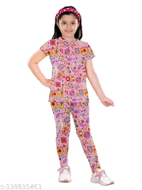 Cute Comfy Kids Girls Nightsuits - 6