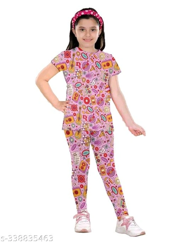 Cute Comfy Kids Girls Nightsuits - 6