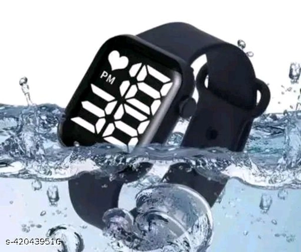 Pu Women Digital Watches