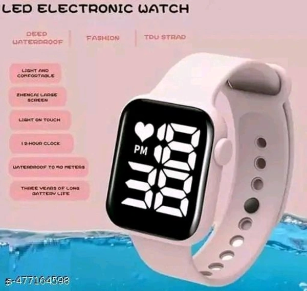 Rubber Kids Digital Watches