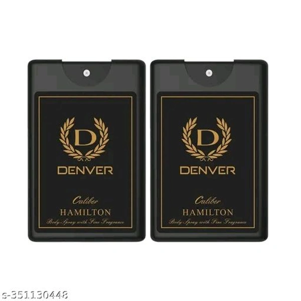 Denver Caliber Pocket Perfume Combo Pack of 2 (18ml each)