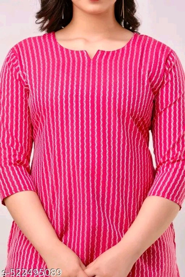 Women’s Short Printed Kurti Pack of 2 Cotton Casual Combo for Women - Xl