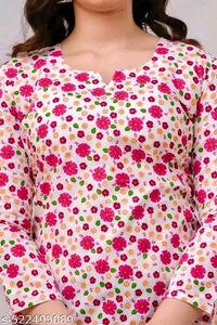 Women’s Short Printed Kurti Pack of 2 Cotton Casual Combo for Women - Xl