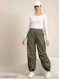 Women stylish new collection pants - L