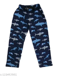 Printed Girls track pant / Pyjamas pack of 3 - 6