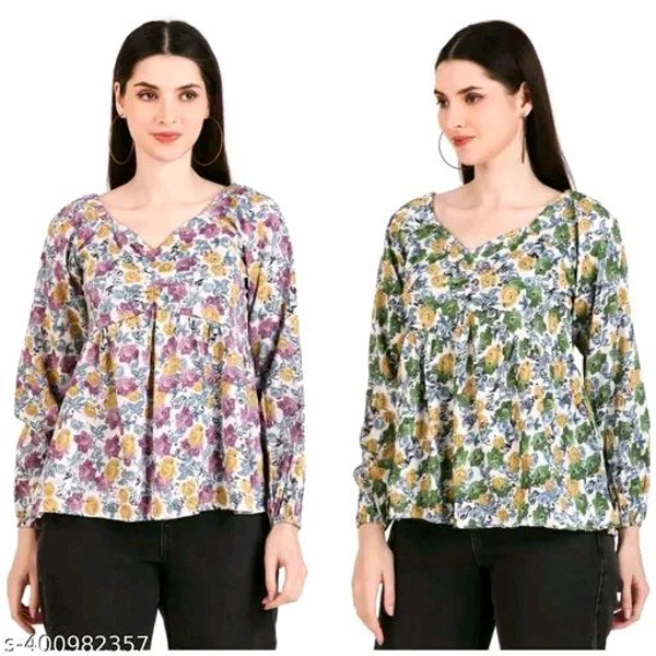 Urbane Elegant Women Tops & Tunics - XL